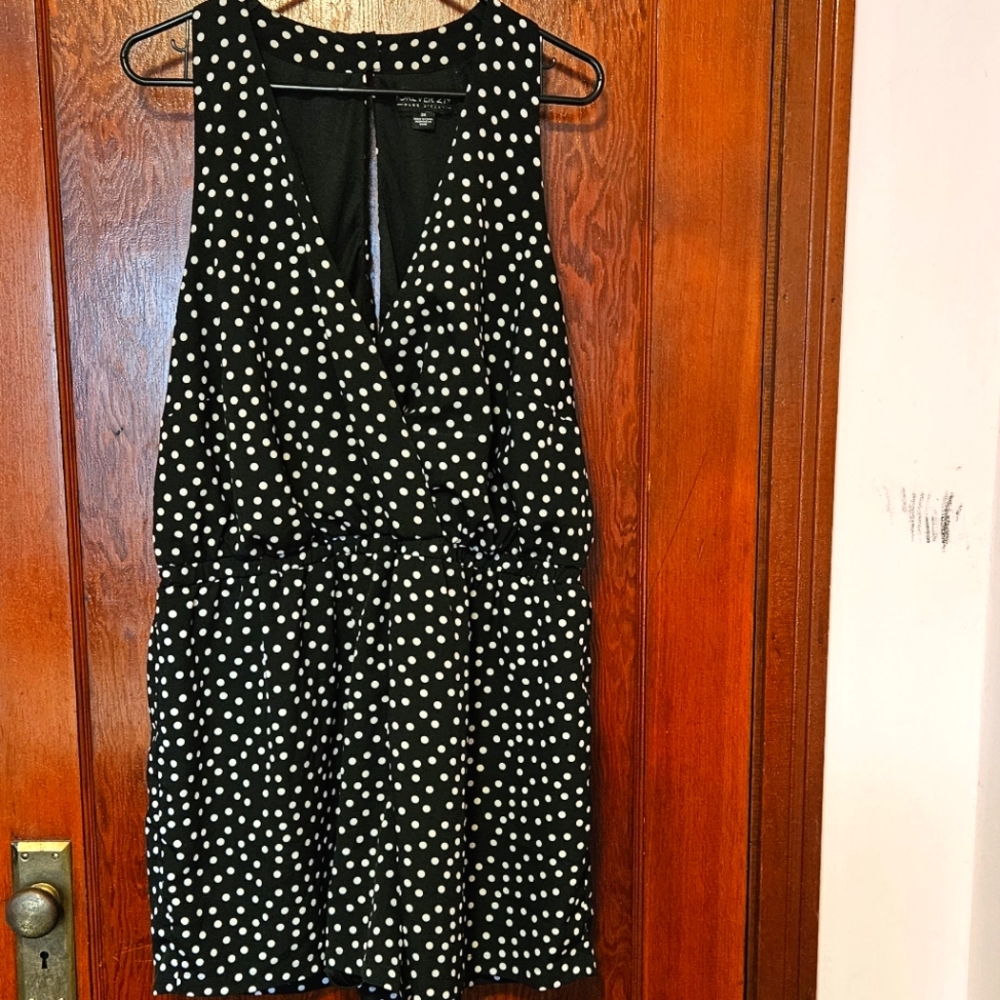 Polka-dot Romper